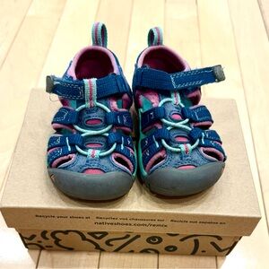 Keen Kids Water Shoes - Blue and Pink